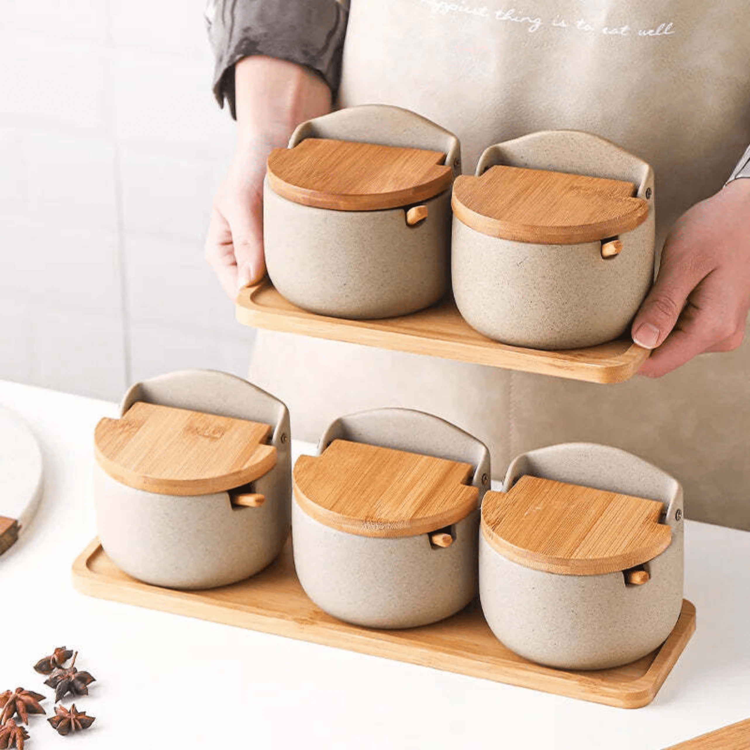 Ceramic Spice Keepers - sscentt