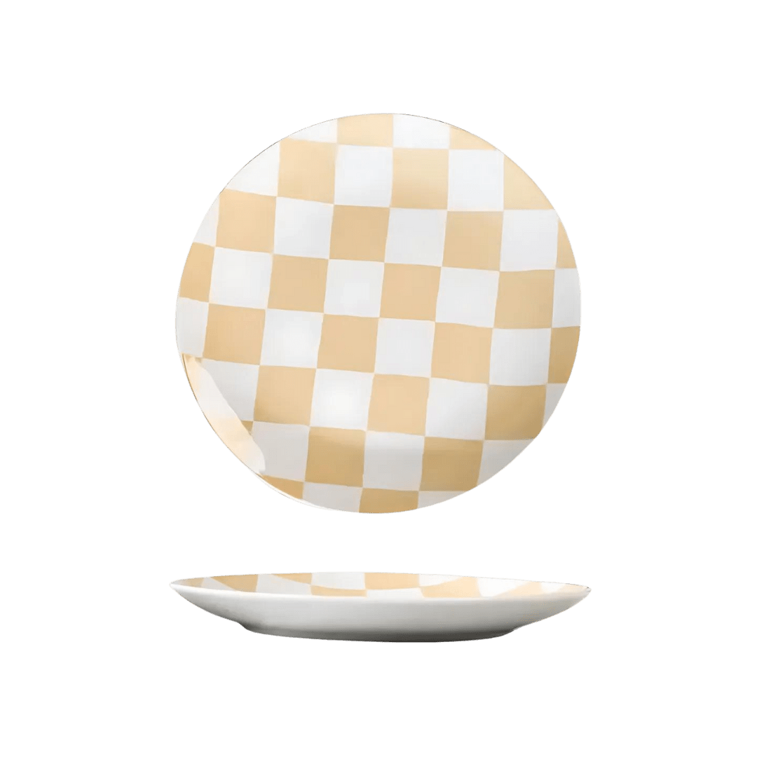 'Chesstique' Dinner Plate - sscentt