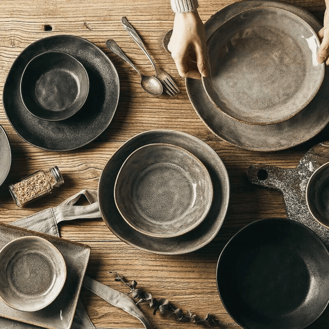 'Gray' Ceramic Bowls - sscentt