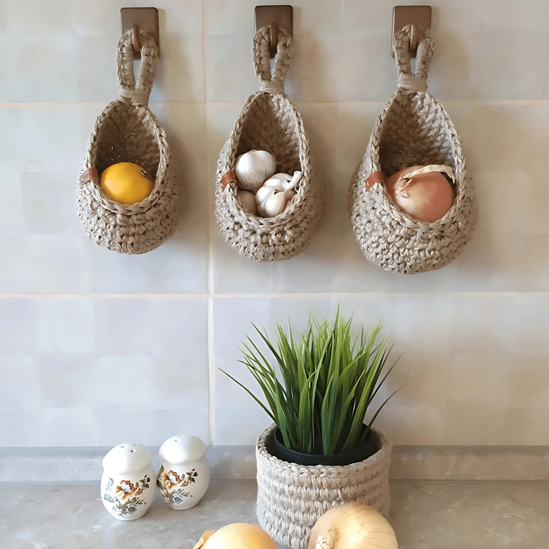 Knot & Nest Wall Basket - sscentt