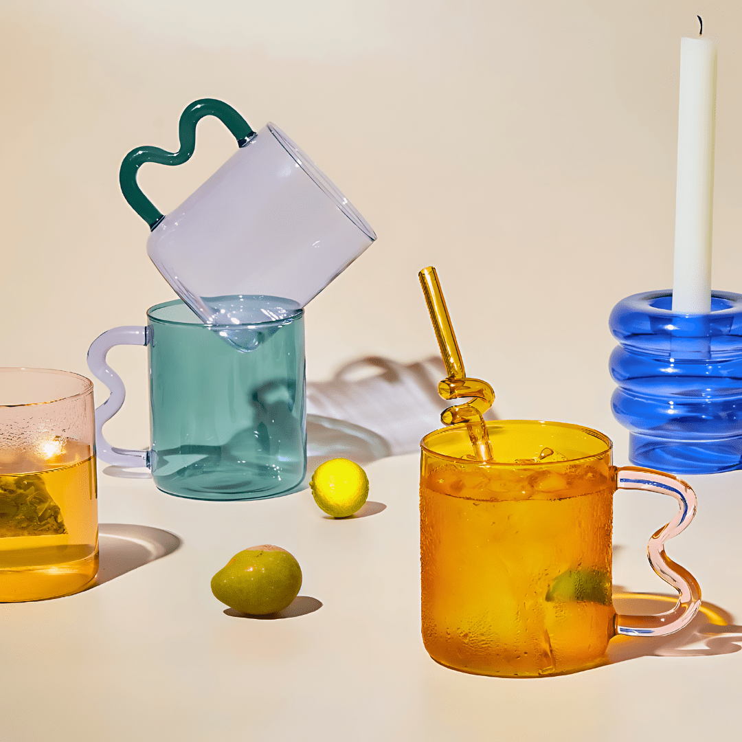 'Palette' Glass Cups - sscentt