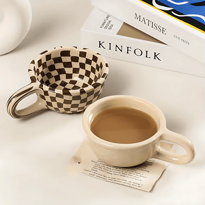 Plaid - a - Latte Mugs - sscentt