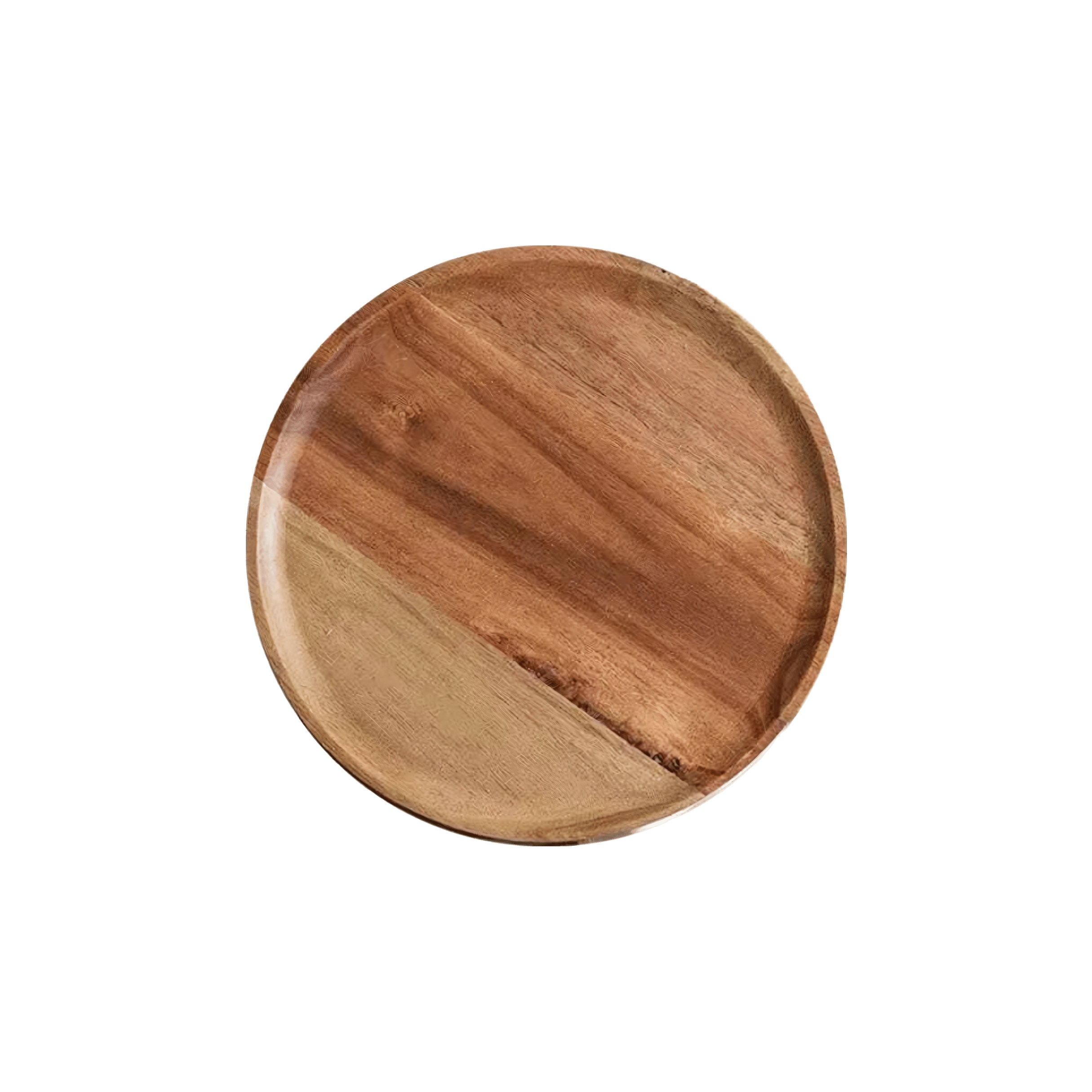 Roundora Log Wood Plates - sscentt