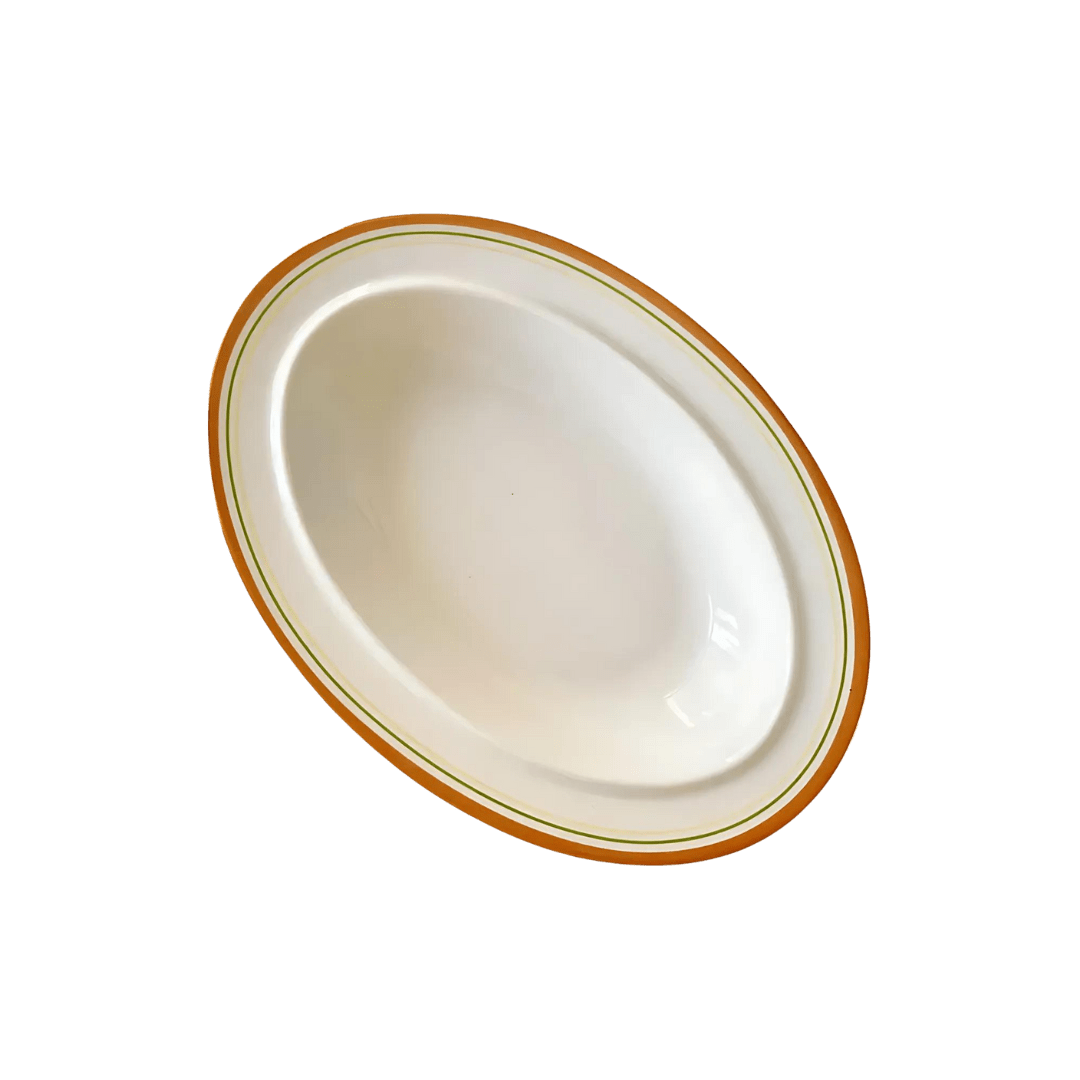 Timeless Coil Dinner Plate (Oval) - sscentt