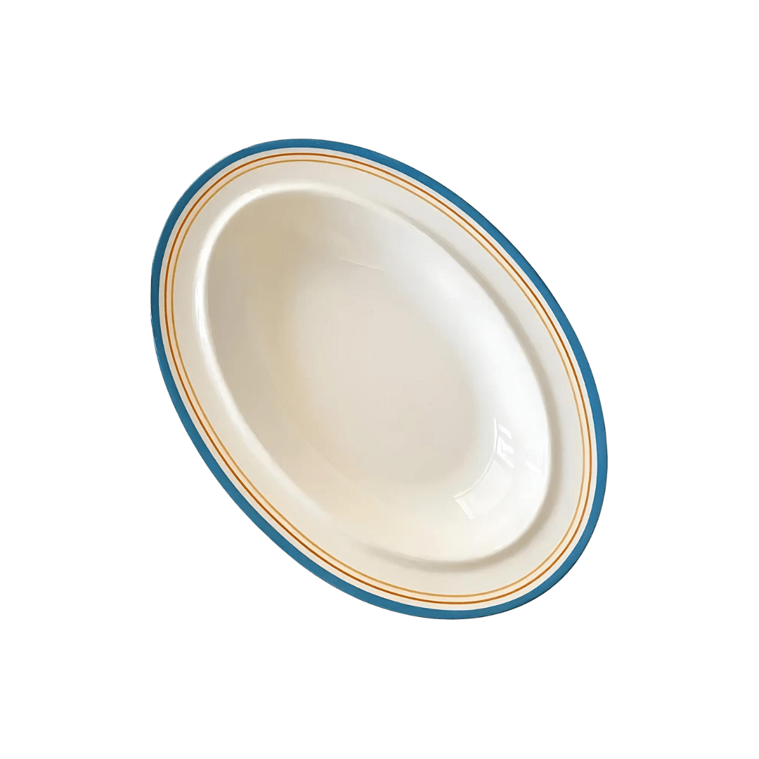 Timeless Coil Dinner Plate (Oval) - sscentt