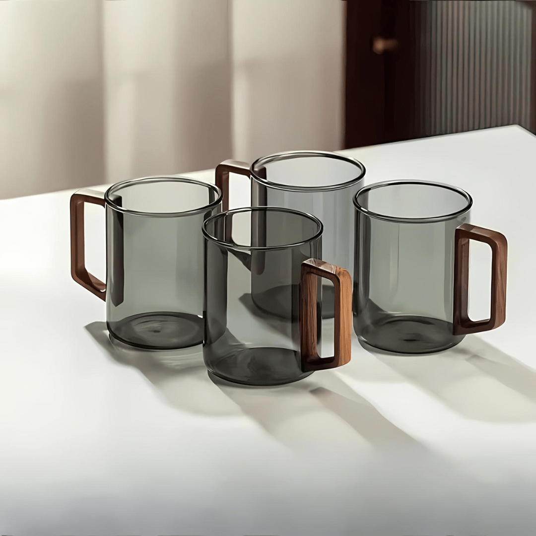 Walnoir Glass Cups - sscentt